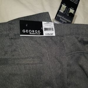 Brand new gray tweed pants size 22